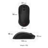 ZOWIE U2 pelihiiri molempikätinen RF langaton optinen 3200 DPI