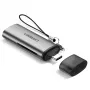 Ugreen 50704 kortinlukija USB 3.2 Gen 1 (3.1 Gen 1) Type-C harmaa