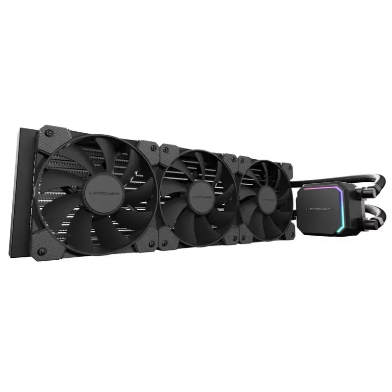 Yhdistelmänestekühdytin LC-Power LC-CC-360-B 12 cm musta