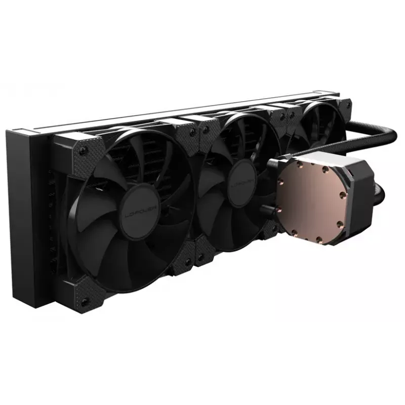 Yhdistelmänestekühdytin LC-Power LC-CC-360-B 12 cm musta