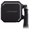 All-in-One-nestekkühler LC-Power LC-CC-240-B-ARGB 12 cm musta
