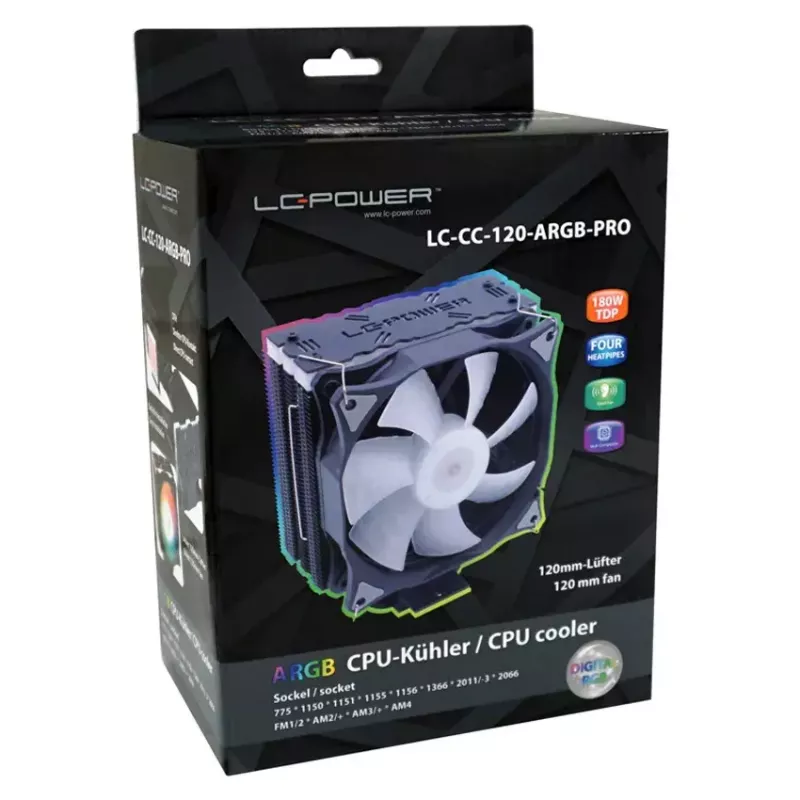 Jäähdytin LC-Power LC-CC-120-ARGB-PRO