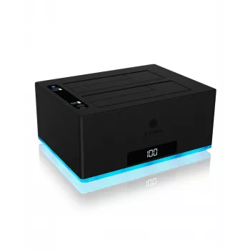 ICY BOX IB-127CL-U3 USB 3.2 Gen 1 (3.1 Gen 1) Type-B musta