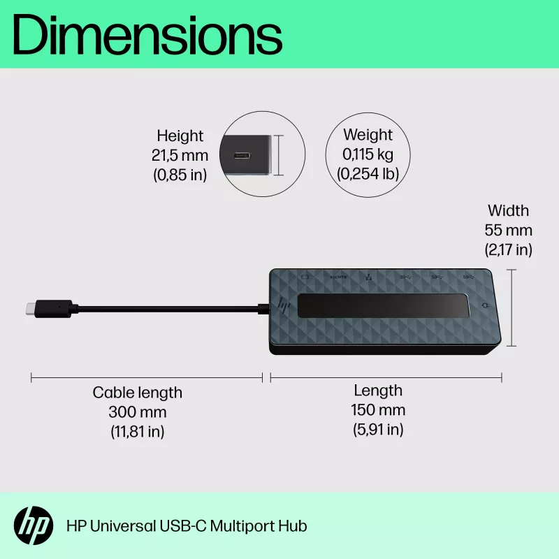 HP Universal USB-C -moniporttikeskitin