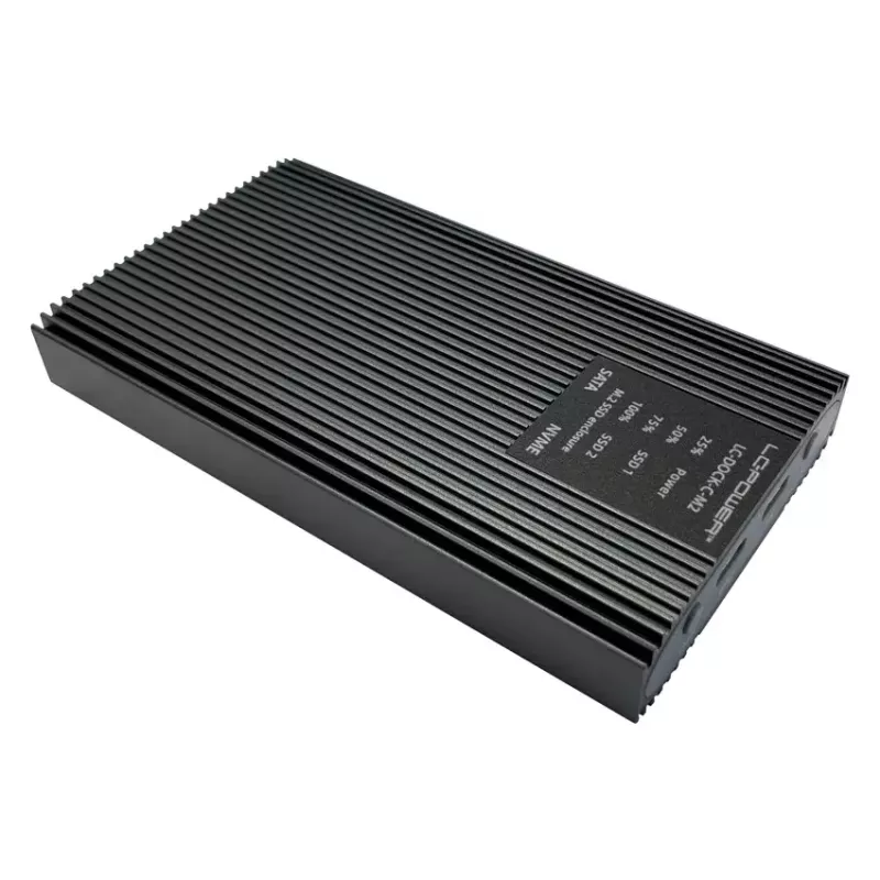 LC-Power LC-DOCK-C-M2 USB 3.2 -telakointiasema M.2 NVMe- ja SATA-SSD-levyille