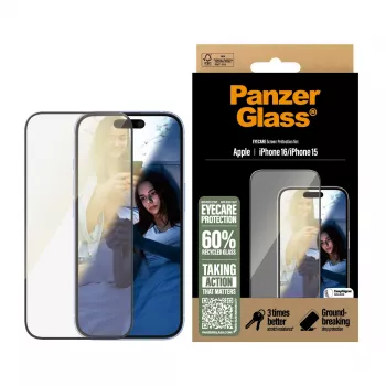 EyeCare-näytönsuojus PanzerGlass iPhone '24 6,1