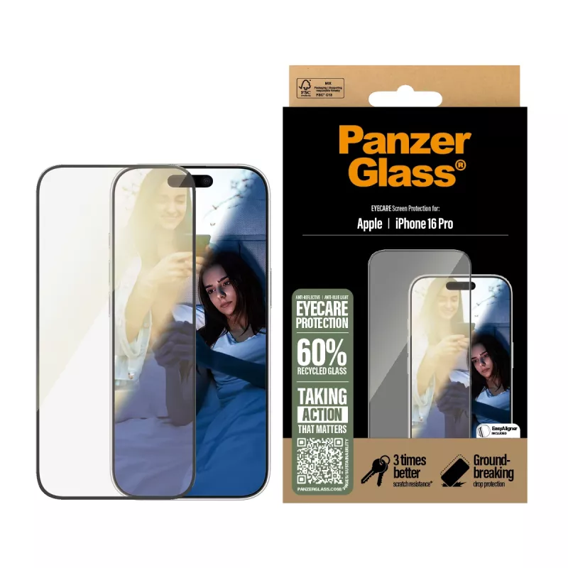PanzerGlass EyeCare-näytönsuojus iPhone '24 6.3