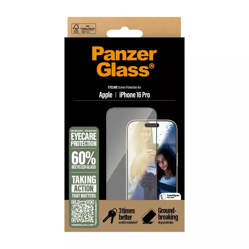 PanzerGlass EyeCare-näytönsuojus iPhone '24 6.3