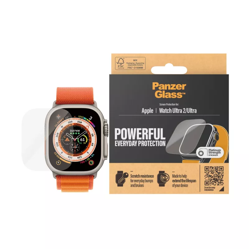 PanzerGlass ® näytönsuojus Apple Watch Ultra 2 | Ultra | 49 mm
