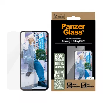PanzerGlass ® näytönsuojakalvo Samsung Galaxy A36 5G | Ultra-Wide Fit