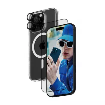3-in-1-suojapaketti PanzerGlass iPhone '24 6,3