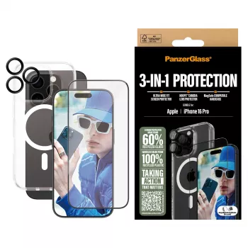 3-in-1-suojapaketti PanzerGlass iPhone '24 6,3