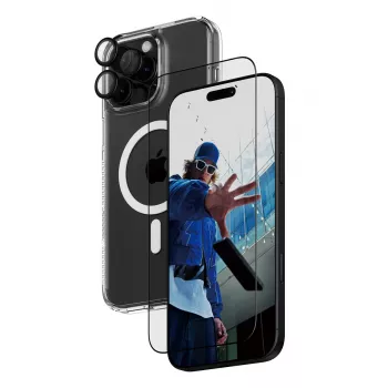 PanzerGlass ® 3-in-1-suojapaketti iPhone 16 Pro Max