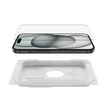 Näytönsuojus Belkin ScreenForce Apple iPhone 15 iskunkestävä ja naarmuuntumaton