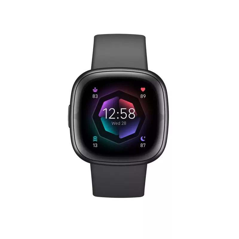 Älykello Fitbit Sense 2 digitaalinen kosketusnäyttö musta