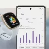 Älykello Fitbit Sense 2 digitaalinen kosketusnäyttö musta