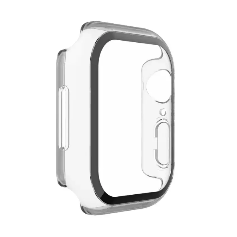 Belkin ScreenForce TemperedCurve 2-in-1 näytönsuoja Apple Watch 4-9/SE 44/45 mm, kirkas