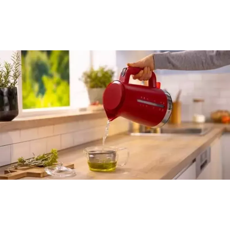Bosch TWK4M224 sähköinen vedenkeitin 1,7 L 2400 W punainen