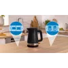 Vedenkeitin Bosch TWK4M223 1,7 l, 2400 W, musta, johdoton, piilotettu lämpövastus