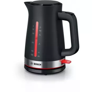 Vedenkeitin Bosch TWK4M223 1,7 l, 2400 W, musta, johdoton, piilotettu lämpövastus