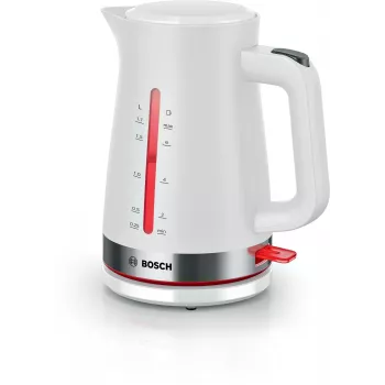 Bosch TWK4M221 sähköinen vedenkeitin 1,7 L 2400 W valkoinen