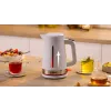 Bosch TWK4M221 sähköinen vedenkeitin 1,7 L 2400 W valkoinen