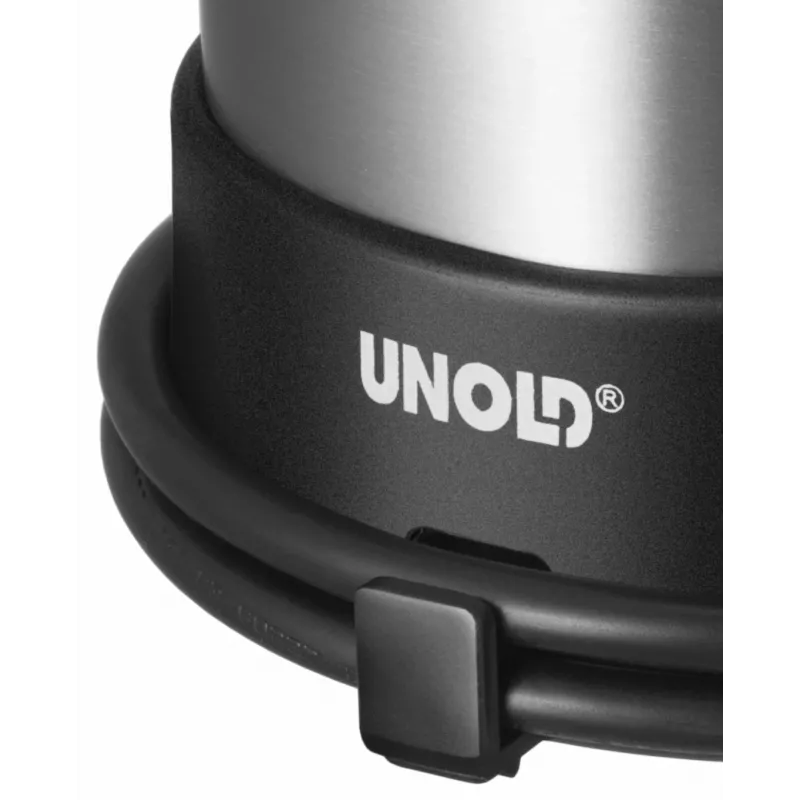 Unold 18575 vedenkeitin 0,5 L 1000 W musta, ruostumaton teräs