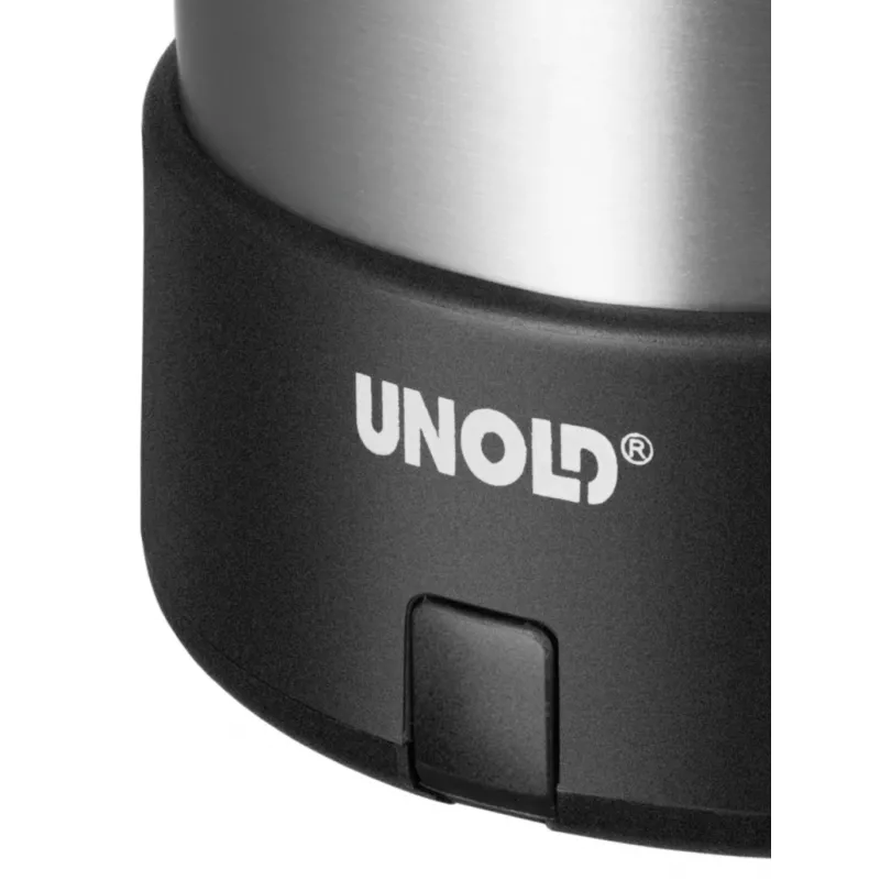 Unold 18575 vedenkeitin 0,5 L 1000 W musta, ruostumaton teräs