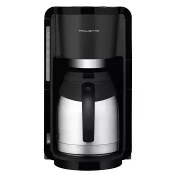 Rowenta 1,25 L Milano hopea musta CT3818 kahvinkeitin
