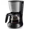 Philips Daily Collection HD7462/20 kahvinkeitin, 15 kuppia, lasikannu, musta/metalli