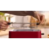 Bosch TAT4M224 leivänpaahdin 2 viipaletta 950 W punainen ruostumaton teräs