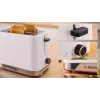 Bosch TAT4M221 leivänpaahdin 2 viipaletta 950 W valkoinen ruostumaton teräs