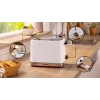 Bosch TAT4M221 leivänpaahdin 2 viipaletta 950 W valkoinen ruostumaton teräs