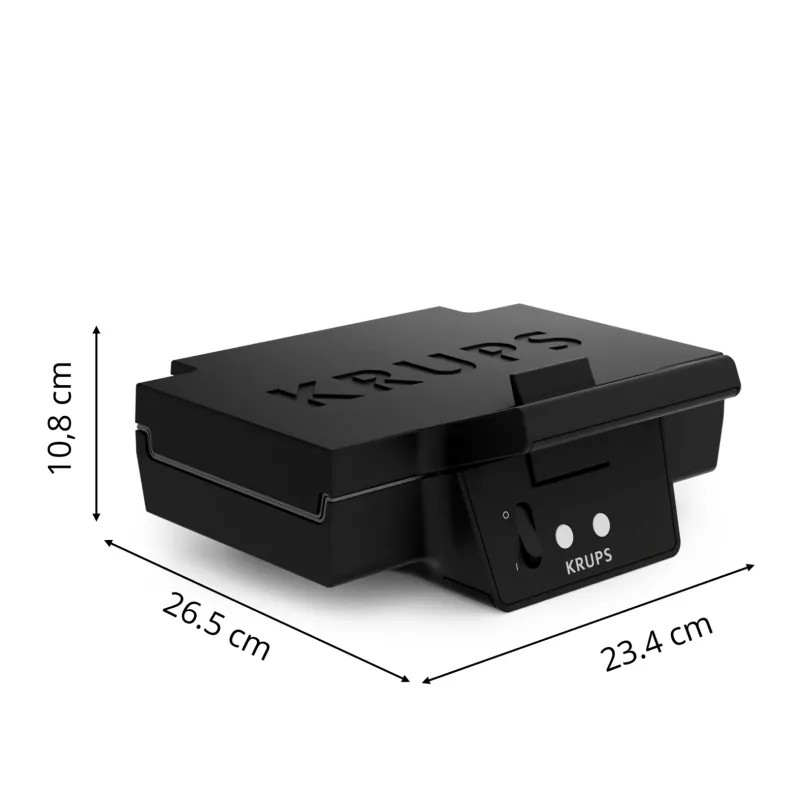 Krups FDK Iconic FDK462 voileipägrilli 850 W musta