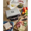 WMF 0415150011 voileipägrilli 800 W musta, hopea