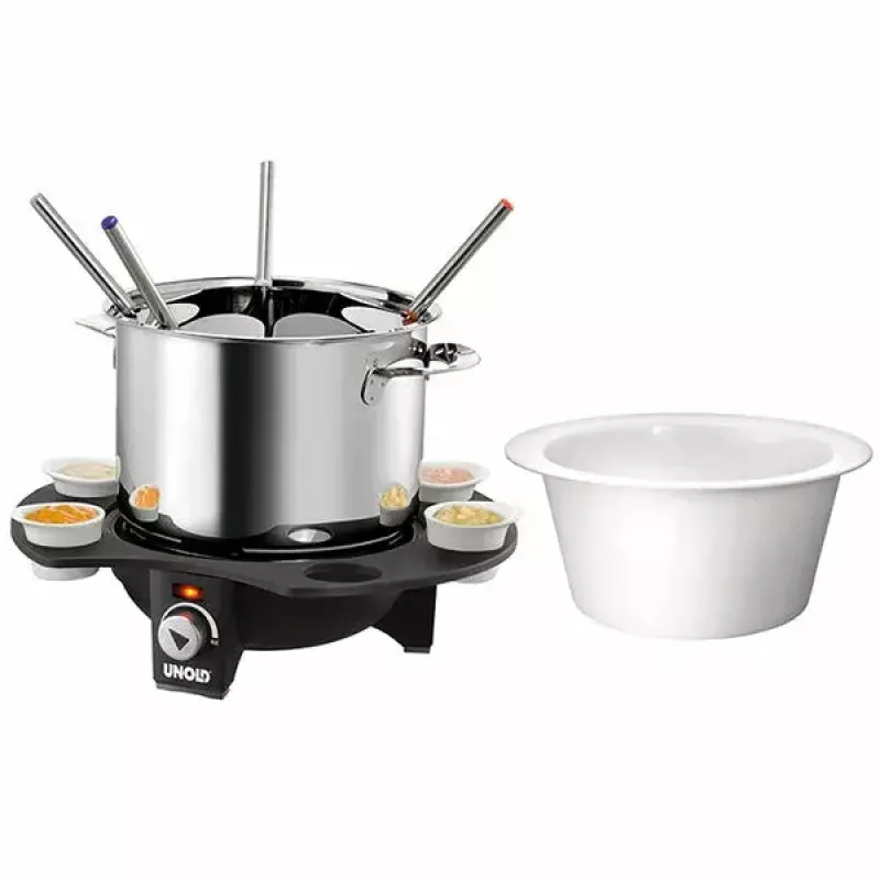 Unold 48645 Fondue Elegance sähköinen fondue-setti