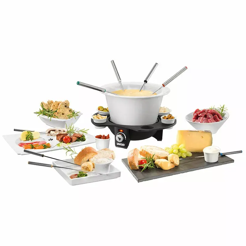 Unold 48645 Fondue Elegance sähköinen fondue-setti
