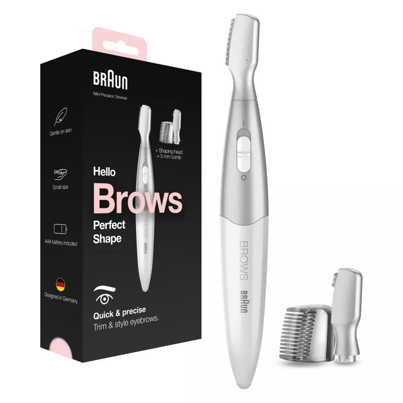 Braun FG1106 tarkkuustrimmeri hopea