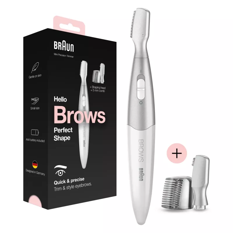 Braun FG1106 tarkkuustrimmeri hopea