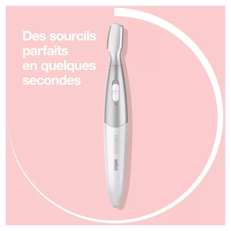 Braun FG1106 tarkkuustrimmeri hopea