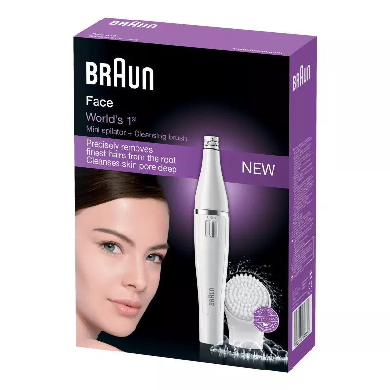 Epilaattori Braun Face 810+ valkoinen