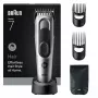 Braun HC7590 hiustenleikkuukone/trimmeri musta, hopea 17 nikkelimetallihydridi (NiMH)