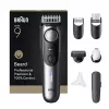 Braun BeardTrimmer 9 BT9520 partatrimmeri akku 52 2 cm märkä & kuiva musta, harmaa