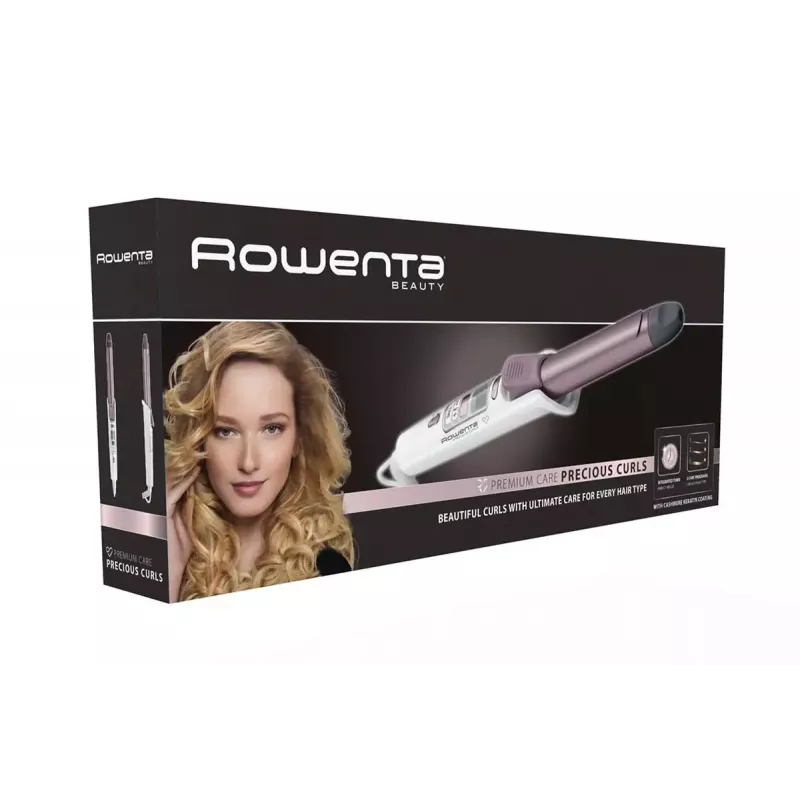Rowenta CF3460 kiharrin lämmin musta, pinkki, valkoinen 1,8 m
