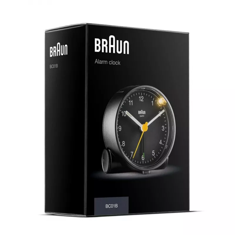 Braun BC01B kvartsikello musta