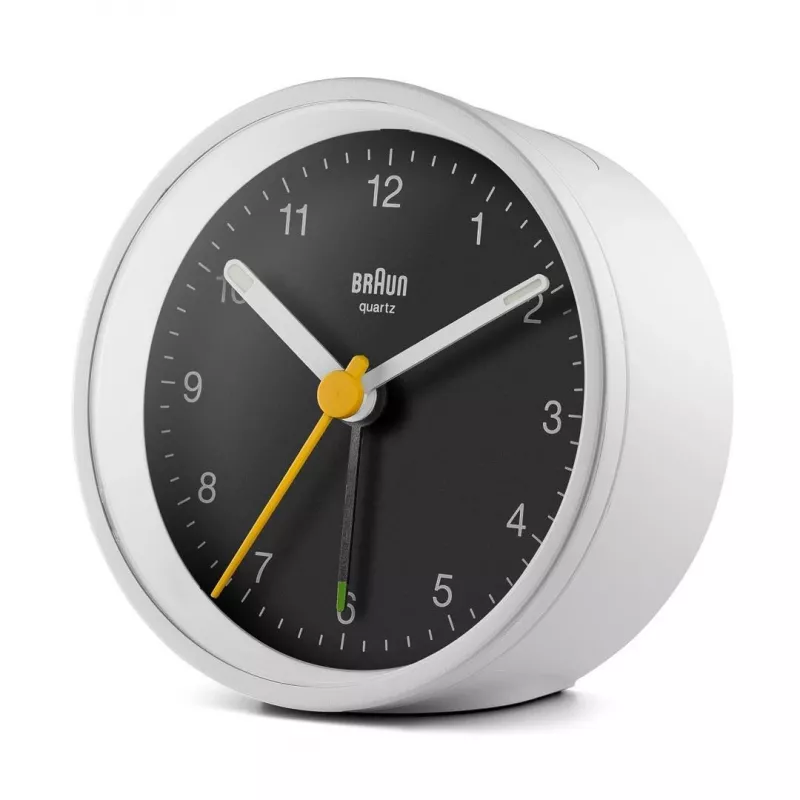 Braun BC12WB kvartsikello musta, valkoinen