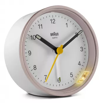 Braun BC12 kvartsikello pinkki, valkoinen