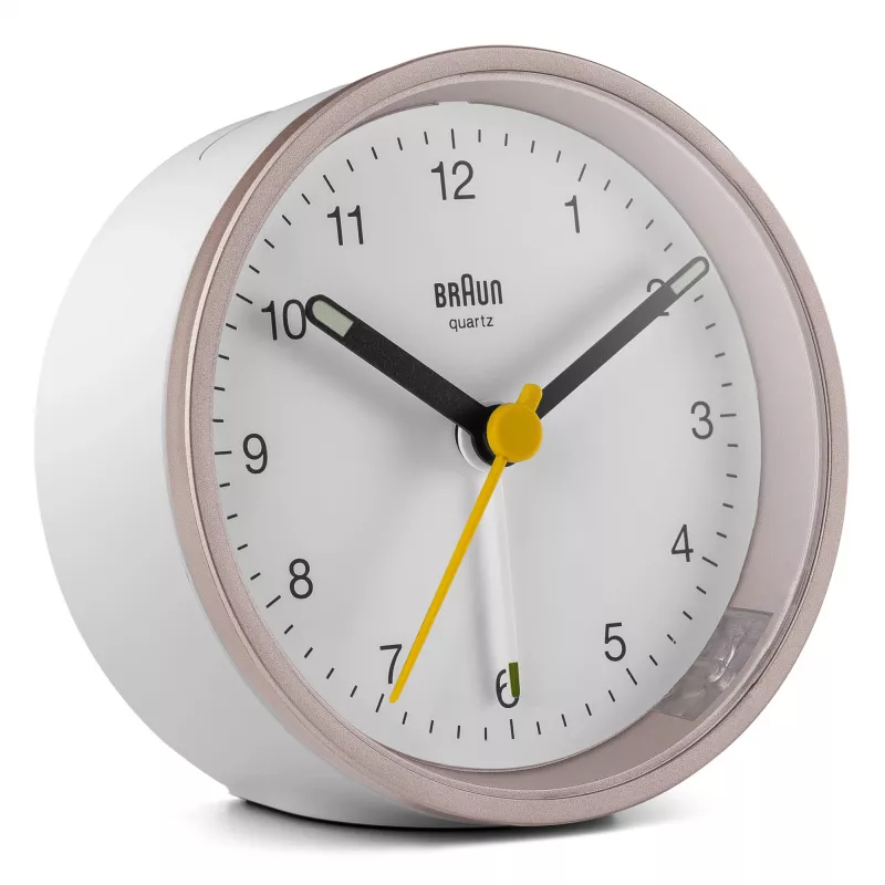 Braun BC12 kvartsikello pinkki, valkoinen