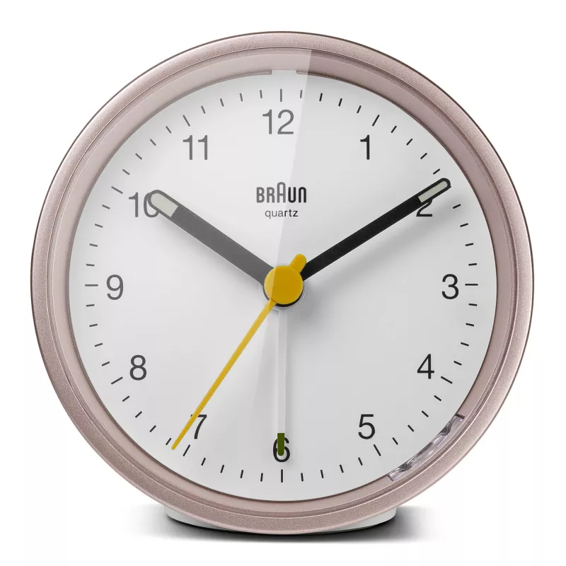 Braun BC12 kvartsikello pinkki, valkoinen