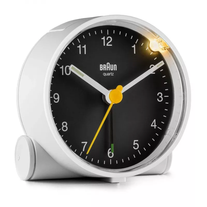 Braun BC01WB kvartsikello musta, valkoinen
